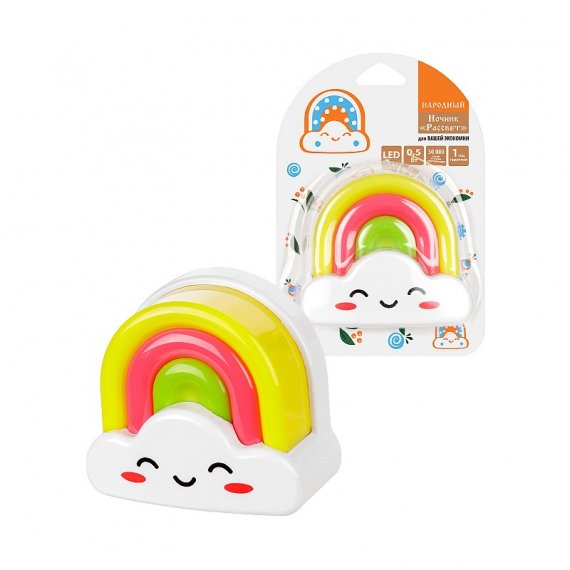 Фотография товара 'Tdm SQ0357-0057 Ночник "Рассвет" с выключателем, 0,5 Вт, 220 В'