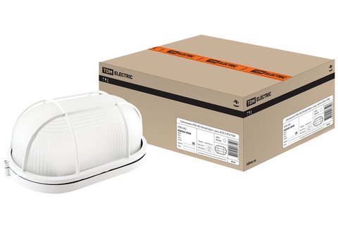 Фотография товара 'Tdm Светильник НПБ1402 овал с решеткой 60Вт К IP54, SQ0303-0046'