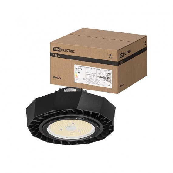 Фотография товара 'Tdm SQ0352-0022 Светильник ДСП-04-240 UFO 240 Вт, 36 000 лм, 5000 К, 100-277 В'