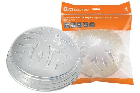 Фотография товара 'Tdm Светильник НПО 106 "Плутон" 1х40 Вт Е27 SQ0328-0030'