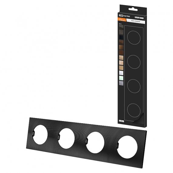 Фотография товара 'Tdm SQ1819-0258 Рамка четверная агат, алюминий, текстурированный, "Байкал"'