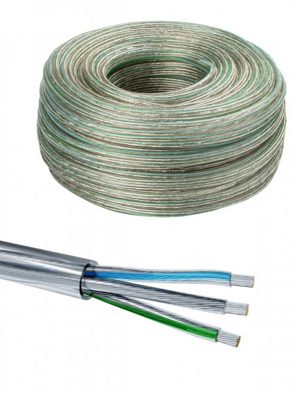 Фотография товара 'Tdm SQ0118-0559 Провод ПВС 3х0,75 ГОСТ (100м)'