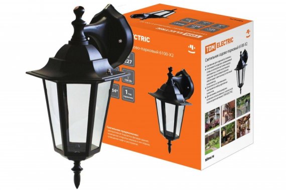 Фотография товара 'Tdm Светильник 6100-02 садово-парковый шестигранник, 100Вт SQ0330-0007'