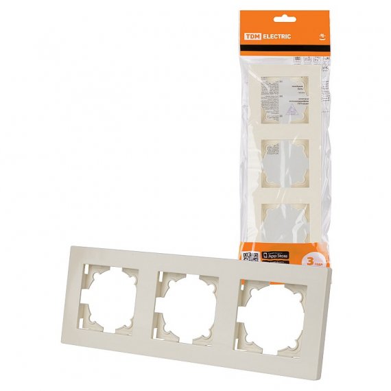 Фотография товара 'Tdm SQ1816-0156 Рамка 3-х постовая'