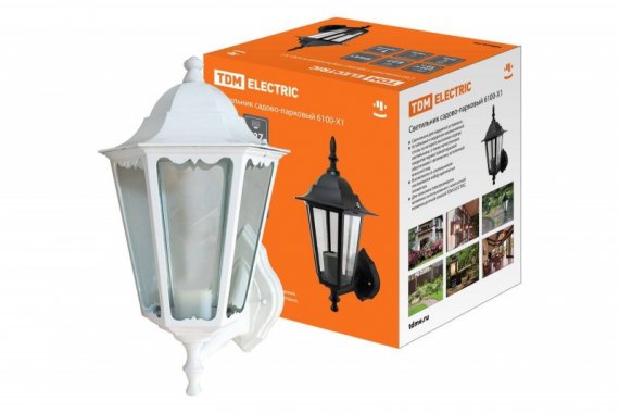 Фотография товара 'Tdm Светильник 6100-21 садово-парковый шестигранник, 100Вт SQ0330-0066'