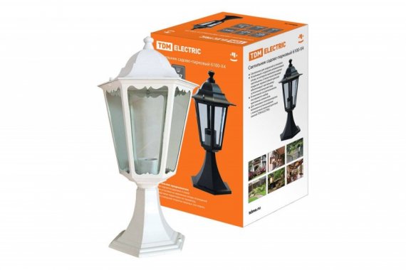 Фотография товара 'Tdm Светильник 6100-24 садово-парковый шестигранник, 100Вт SQ0330-0069'