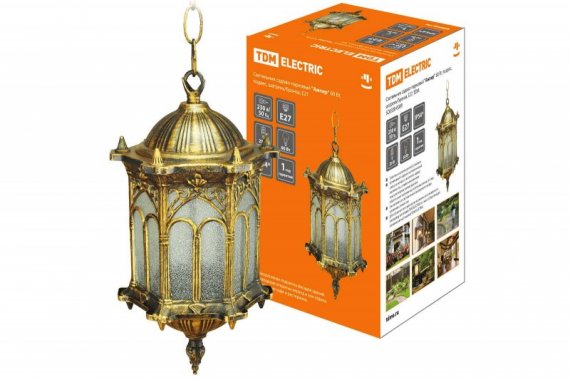 Фотография товара 'Tdm Светильник садово-парковый "Ампир" 60 Вт SQ0330-0089'