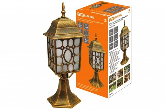 Фотография товара 'Tdm Светильник садово-парковый "Беседка" 60 Вт SQ0330-0334'