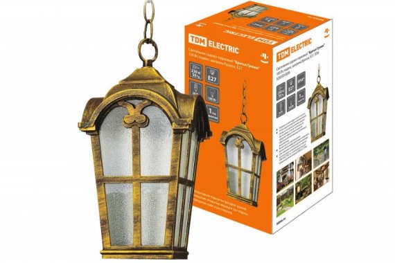 Фотография товара 'Tdm Светильник садово-парковый "Братья Гримм" 100 Вт SQ0330-0095'