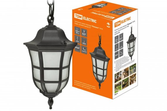 Фотография товара 'Tdm Светильник садово-парковый "Меридиан" 100 Вт SQ0330-0098'