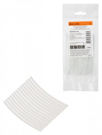 Фотография товара 'Tdm SQ0548-3102 Набор трубок термоусаживаемых, клеевых ТТк(3:1)'