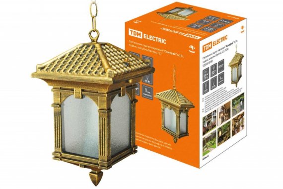 Фотография товара 'Tdm Светильник садово-парковый "Самурай" 60 Вт SQ0330-0080'