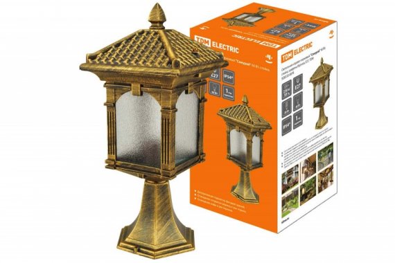 Фотография товара 'Tdm Светильник садово-парковый "Самурай" 60 Вт SQ0330-0078'