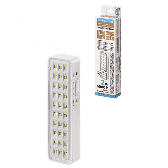 Фотография товара 'Tdm SQ0308-0300 Светильник светодиодный аккумуляторный СБА 30 LED, DC'