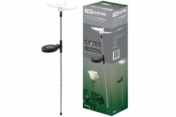 Фотография товара 'Tdm Светильник СС "Бабочка" на солнечных батареях SQ0330-0110'