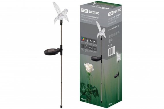 Фотография товара 'Tdm Светильник СС "Колибри" на солнечных батареях SQ0330-0112'