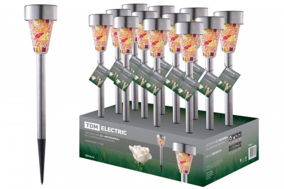 Фотография товара 'Tdm Светильник СС "Мозаика" на солнечных батареях SQ0330-0116'