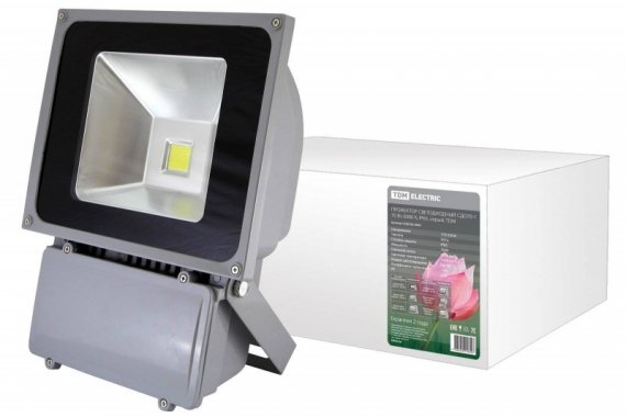 Фотография товара 'Tdm Прожектор светодиодный СДО70-1 70Вт, 6000 К, IP65 SQ0336-0005'