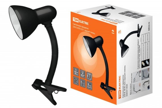 Фотография товара 'Tdm Светильник прищепка 220В, 40Вт, E27 SQ0337-0026'