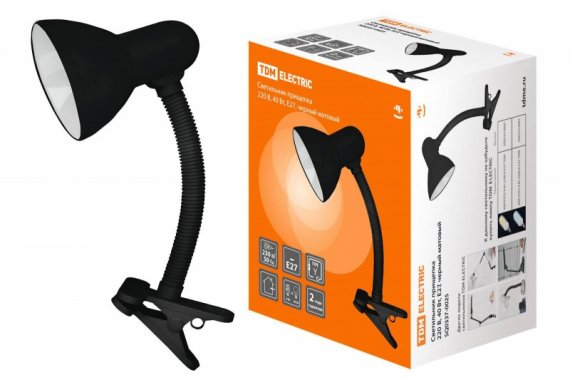 Фотография товара 'Tdm Светильник прищепка 220В, 40Вт, E27 SQ0337-0025'