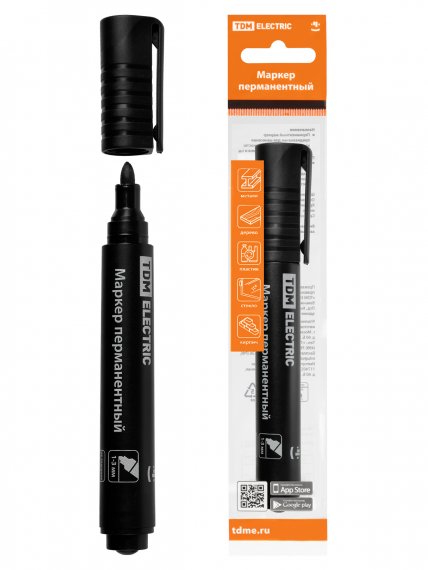 Фотография товара 'Tdm Маркер перманентный 1-3 мм, SQ0594-0122'