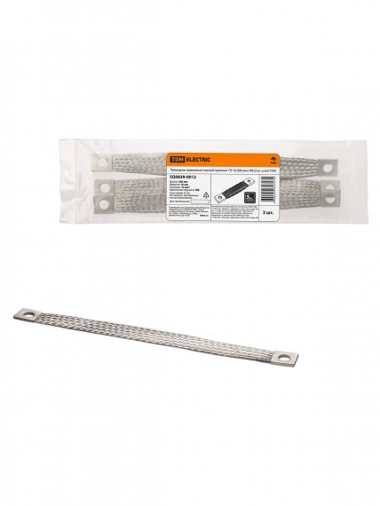 Фотография товара 'Tdm Проводник заземления плоский луженый ПЗ 16-300, SQ0839-0012'