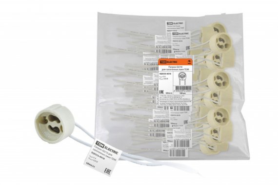 Фотография товара 'Tdm Патрон GU10 для галогенных ламп SQ0335-0018'