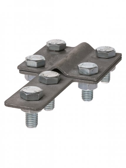 Фотография товара 'Tdm Зажим контрольный полоса-прут , полоса 40х4 - прут ?6-10 мм, термодиффузия, SQ2401-0046'