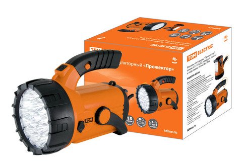 Фотография товара 'Tdm Фонарь светодиод. "Прожектор" SQ0350-0036'