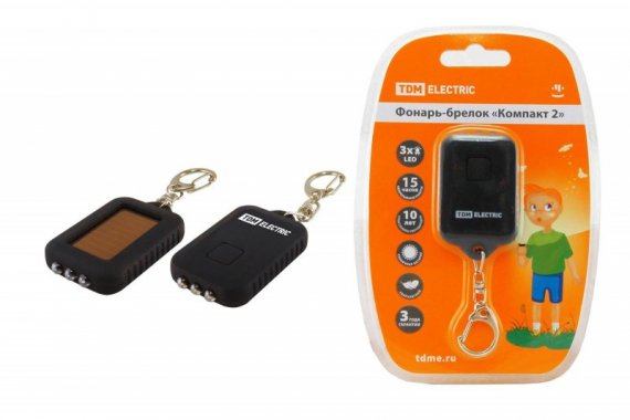 Фотография товара 'Tdm Фонарь-брелок "Компакт 2" SQ0350-0024'
