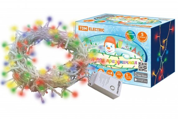 Фотография товара 'Tdm Гирлянда светодиодная СГ50Г5 SQ0361-0034'