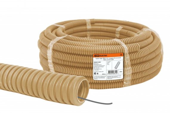 Фотография товара 'Tdm Труба гофрированная ПВХ d 16 с зондом SQ0401-0051'