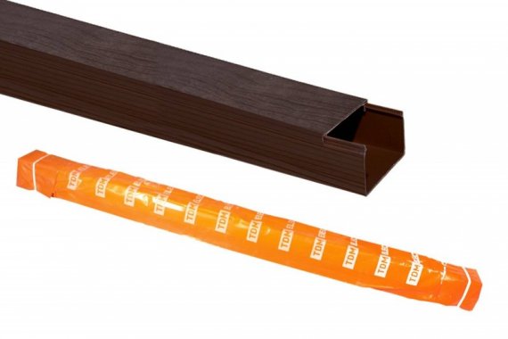 Фотография товара 'Tdm Кабель-канал 40х25 (40м) "ЭКО" 3D (бук) SQ0402-0408'