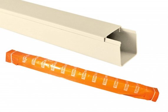 Фотография товара 'Tdm Кабель-канал 25х25 слоновая кость (50м) SQ0402-0506'