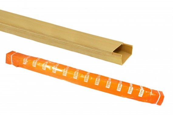 Фотография товара 'Tdm Кабель-канал 20х10 желтая сосна 3D SQ0402-0604'