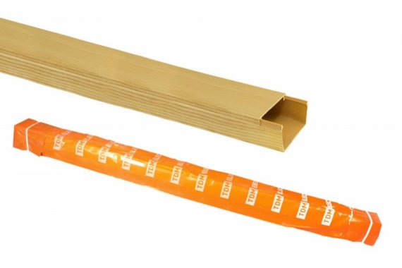 Фотография товара 'Tdm Кабель-канал 25х16 желтая сосна 3D SQ0402-0605'