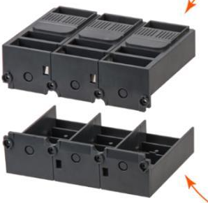 Фотография товара 'Tdm Заглушка клеммная короткая 3Р ЗКК-2 IP20 для ВА89-37/39, SQ0751-0202'