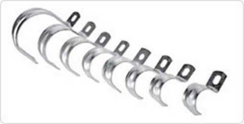 Фотография товара 'Tdm Скоба металлическая однолапковая с внутр. d 25-26 мм SQ0409-0007'