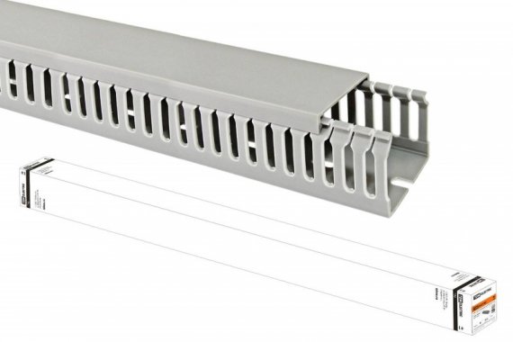 Фотография товара 'Tdm Кабель-канал перфорированный 80х80 перфорация 8/11 SQ0410-0007'