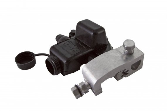 Фотография товара 'Tdm Зажим ответв. влагозащ.прокалывающий с раздельной затяжкой болтов ЗОВРЗБ-1С 35-95/4-50 SQ0412-0006'