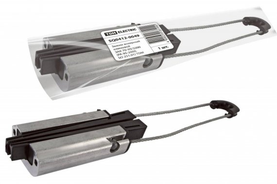 Фотография товара 'Tdm Зажим анкерный клиновой ЗАК 70-95/2200 SQ0412-0049'