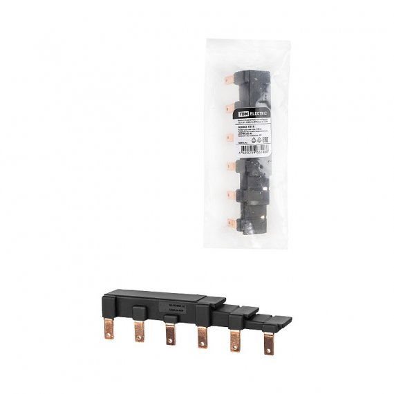 Фотография товара 'Tdm SQ0802-0318 Шина соединительная наборная ШСН 3П 100А 2x3PIN(тип A)'