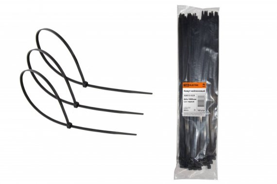 Фотография товара 'Tdm Хомут 8,8х1000мм нейлон SQ0515-0229'