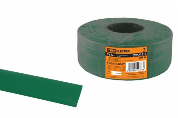 Фотография товара 'Tdm Термоусаживаемая трубка ТУТнг 25/12,5 SQ0518-0067'