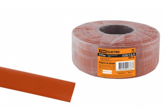 Фотография товара 'Tdm Термоусаживаемая трубка ТУТнг 25/12,5 SQ0518-0068'