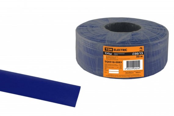 Фотография товара 'Tdm Термоусаживаемая трубка ТУТнг 30/15 SQ0518-0083'