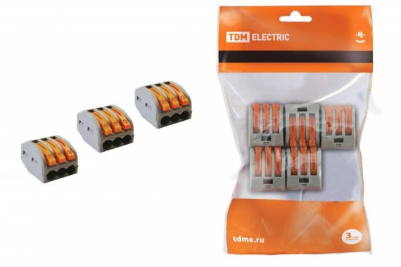 Фотография товара 'Tdm Соединительная клемма СК-413 SQ0527-0012'