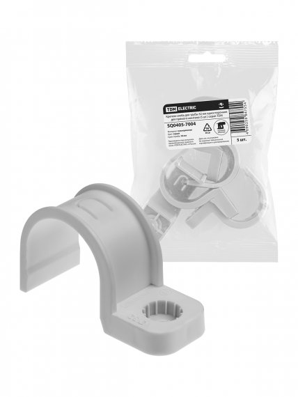 Фотография товара 'Tdm SQ0405-7004 Крепеж-скоба для трубы 32 мм односторонняя'