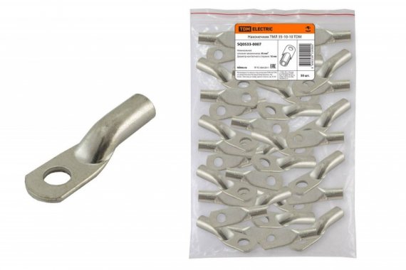 Фотография товара 'Tdm Наконечник медный луженый ТМЛ 35-10-10 SQ0533-0007'