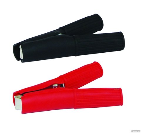 Фотография товара 'Tdm Зажим "крокодил" ЗКИ 30А 75мм в изоляции SQ0541-0016'